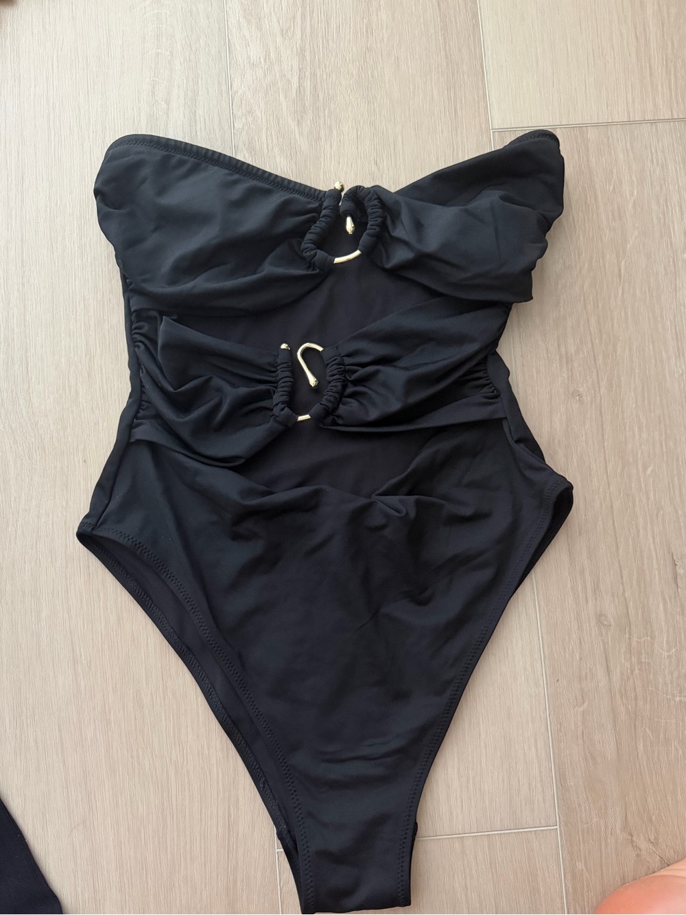 GOLD HARDWARE DETAIL ONE PIECE
